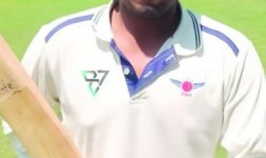 अंडर 19 प्लेट ग्रुप इंटर डिस्ट्रिक्ट टूर्नामेंट में पहले दिन रायपुर 309 रनों से आगे