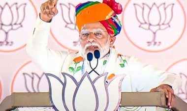 प्रधानमंत्री नरेन्द्र मोदी ने माधोपुर में जनसभा को किया संबोधित