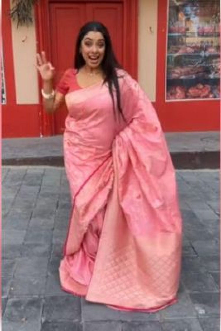 'गुलाबी साड़ी' गाने पर थिरकीं 'अनुपमा' स्टार रूपाली गांगुली