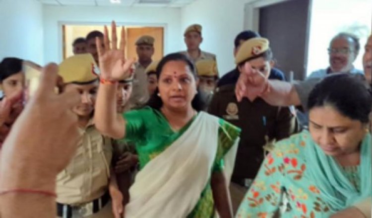 23 अप्रैल तक न्यायिक हिरासत में कविता