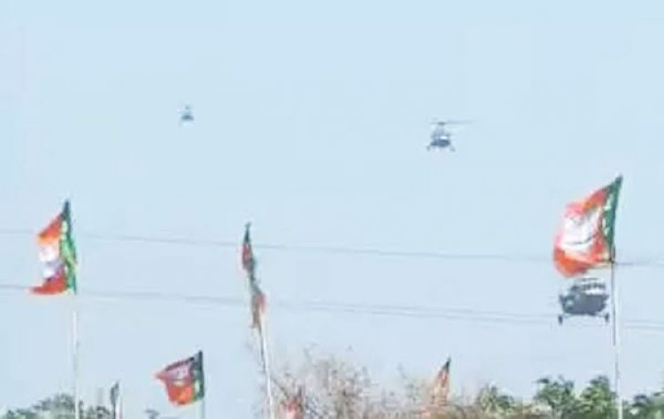 प्रधानमंत्री नरेंद्र मोदी सक्ति पहुंचे