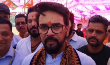 कांग्रेस झूठे दावों व फेक वीडियो का सहारा लेकर चुनाव जीतने का सपना देख रही है : अनुराग ठाकुर