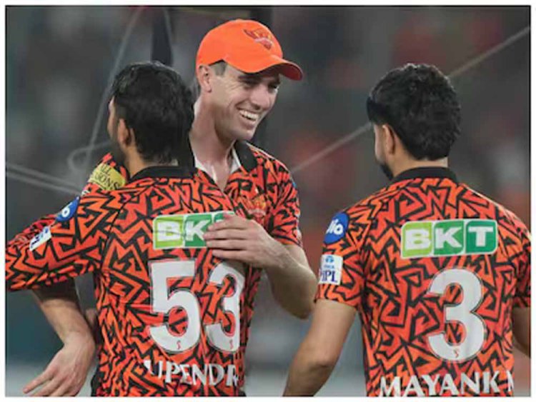 सनराइजर्स हैदराबाद को इंडियन प्रीमियर लीग के प्लेआफ में जगह बनाने के लिये  गुजरात टाइटंस के खिलाफ सिर्फ एक जीत की जरूरत