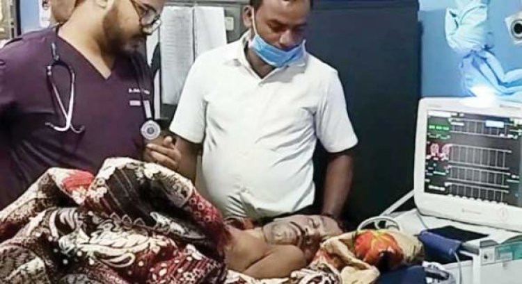 बेमौसम बारिश से फसल बचाने की कोशिश, किसान की मौत