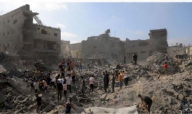 इजरायली सेना की वापसी के बाद गाजा के जबालिया शिविर में मिले 70 फिलिस्तीनियों के शव