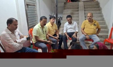 स्वर्णकार वेलफेयर एसो. ने शोक संतप्त परिवार से की मुलाकात