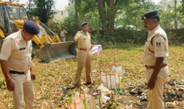 प्रकरणों में जब्त हजार से अधिक विसरा का नियमानुसार नष्टीकरण