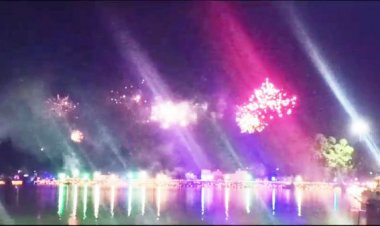 एक लाख 51 हजार दीयों की रौशनी से सरोबार रहा घाट