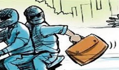 रायपुर में व्‍यापारी से 27 लाख रुपए की लूट