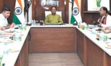 खरीफ तैयारियों की समीक्षा की सीएम साय ने