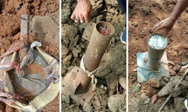 गदामली-कडेर मार्ग पर 30-30 किलो के दो और 10 किलो एक आइईडी बरामद