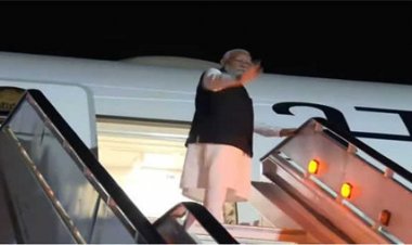 मोदी जी7 शिखर सम्मेलन समापन के बाद भारत के लिए रवाना हुए