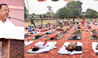 अंतर्राष्ट्रीय योग दिवस 2024 : कृषि मंत्री नेताम ने कोरिया में किया योगाभ्यास