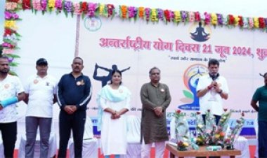 करें योग-रहें निरोग, योग हमारे देश की पुरातन विधा है- विधायक किरण देव