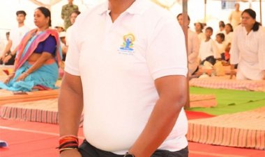योग को अपने दैनिक दिनचर्या का हिस्सा बनाएं - मंत्री केदार कश्यप