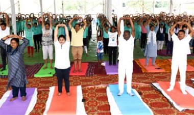 प्रतिदिन योग करने का दिया संदेश : विधायक  पैंकरा