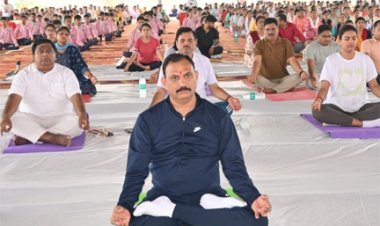 शारीरिक, मानसिक स्वास्थ्य एवं तनाव रहित जीवन का माध्यम है योग- श्याम बिहारी जायसवाल