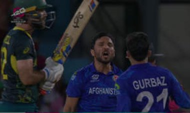 अफगानिस्तान ने किया बड़ा उलटफेर, सुपर8 में ऑस्ट्रेलिया को 21 रन से हराया