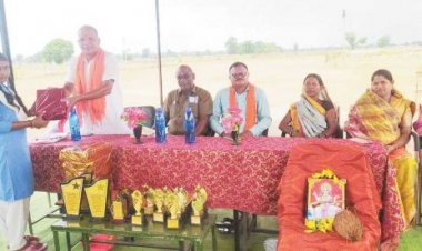 जामगांव में शाला प्रवेशोत्सव