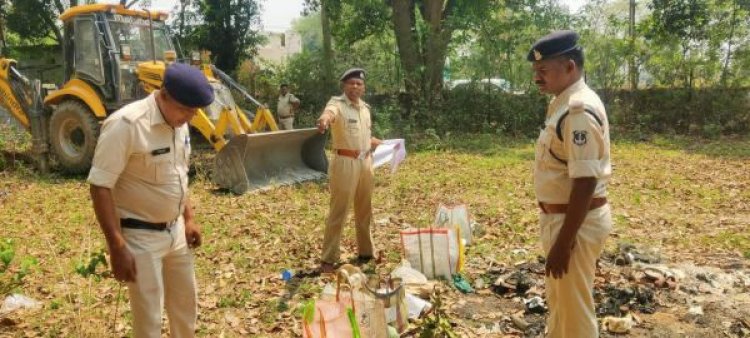प्रकरणों में जब्त हजार से अधिक विसरा का नियमानुसार नष्टीकरण