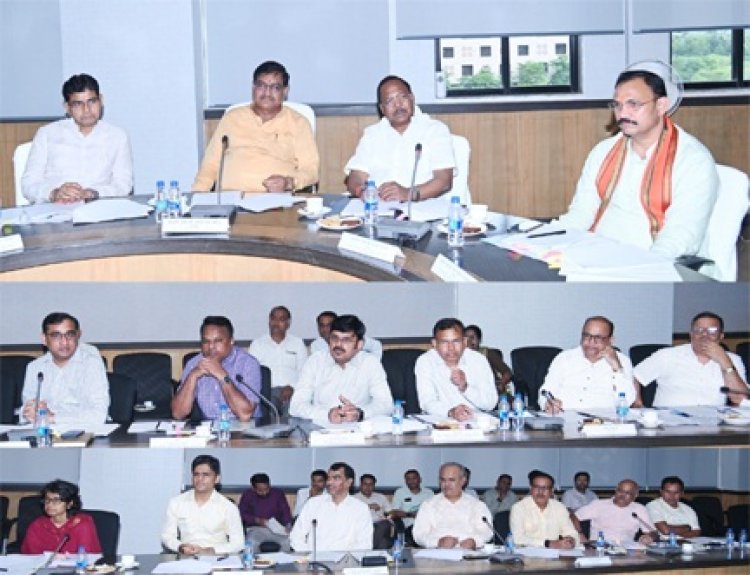 धान खरीदी की आरंभिक तैयारियों के लिए मंत्री मंडलीय उप समिति की बैठक सम्पन्न