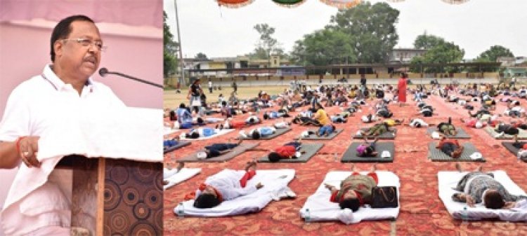 अंतर्राष्ट्रीय योग दिवस 2024 : कृषि मंत्री नेताम ने कोरिया में किया योगाभ्यास