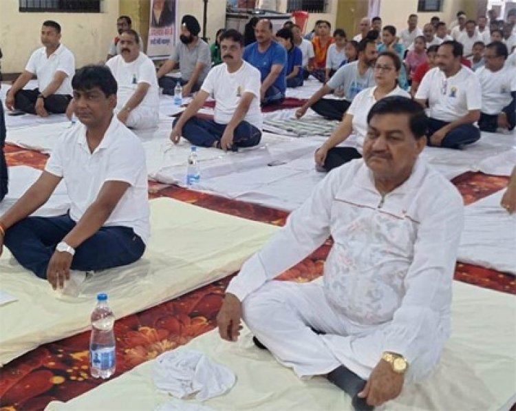 दशम अंतराष्ट्रीय योग दिवस का आयोजन