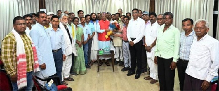 मुख्यमंत्री श्री विष्णु देव साय से छतीसगढ़ प्रदेश कंवर समाज के प्रतिनिधि मंडल ने की सौजन्य मुलाकात