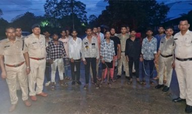 गढ़कलेवा में आतंक मचाने वाले 10 आरोपित पकड़े गए