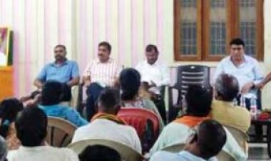 भाजपा विस स्तरीय लोस व विस चुनाव की समीक्षा बैठक