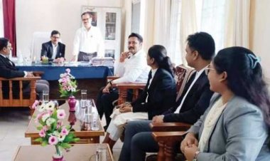 नेशनल लोक अदालत पर बैठक