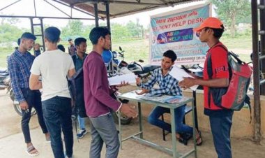 एबीवीपी के हेल्प डेस्क से विद्यार्थी हो रहे लाभान्वित