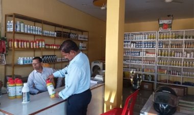 खाद दुकानों में मिली अनियमितता, 3 दुकानों को नोटिस जारी