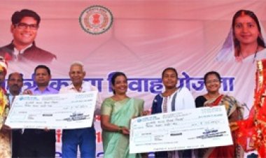 मुख्यमंत्री कन्या विवाह योजना से बेटियों के विवाह की चिंता हुई दूर