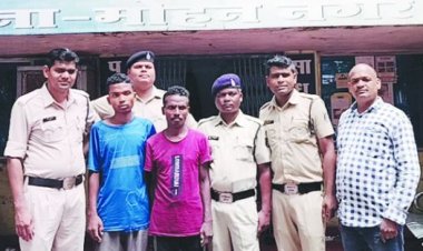 पारिवारिक विवाद पर युवक  की हत्या, बाप-बेटा बंदी