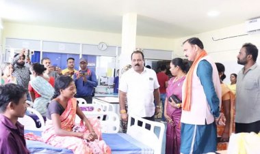 स्वास्थ्य मंत्री ने जशपुर के राजा देवशरण जिला चिकित्सालय का किया निरीक्षण