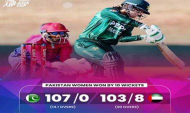 पाकिस्तान ने यूएई को 10 विकेट से हराया