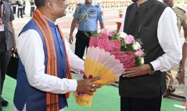 मनोनीत राज्यपाल रमेन डेका छतीसगढ़ पहुँचे