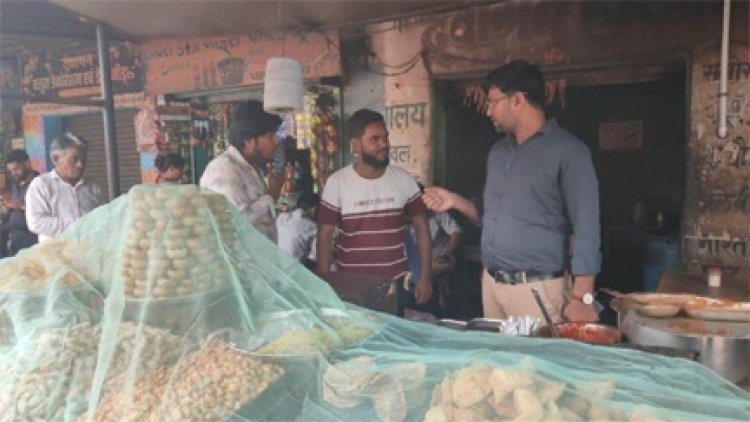 बालौदा बाजार में खाद्य दुकानों पर बड़ी कार्रवाई