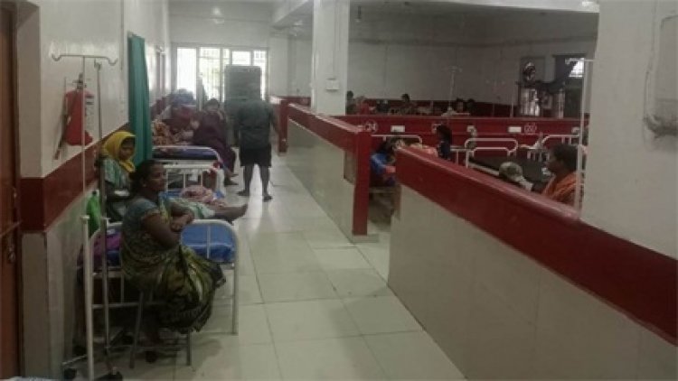 मौसम में बदलाव मेडिकल कालेज अस्पताल भरा मरीजों से