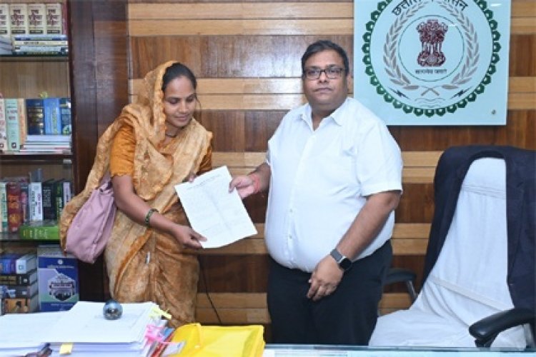 मुख्यमंत्री श्री साय की संवेदनशीलता से तीन को मिली अनुकंपा नियुक्ति