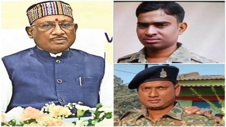 मुख्यमंत्री विष्णुदेव साय ने माओवादी हिंसा की घटना में जवानों की शहादत को नमन किया