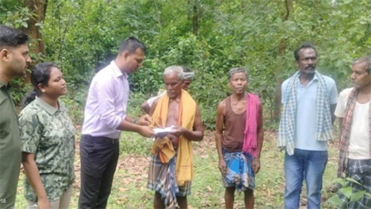 जंगल गई महिला को हाथियों ने कुचल कर मारा, ग्रामीण ने भाग कर बचाई जान