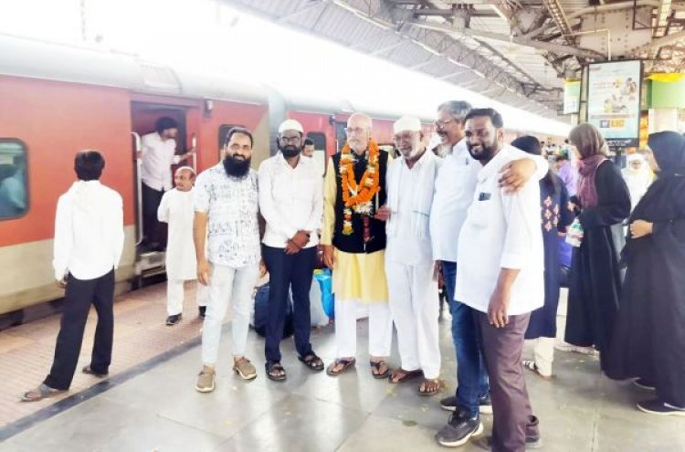 हज्जे बैतुल्लाह से वापस हुए राज्य के 361 हज यात्री