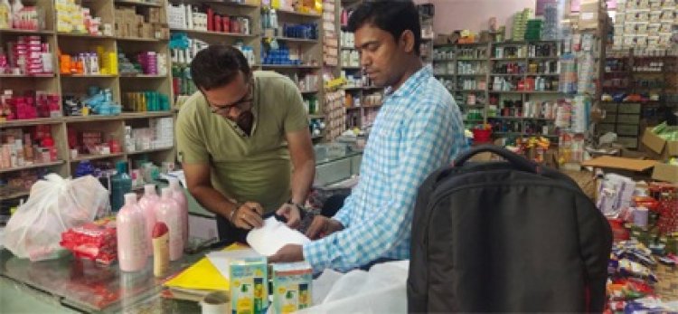 सौंदर्य प्रसाधन उत्पादों की गुणवत्ता में शंका,5 दुकानों से लिए गए सैंपल