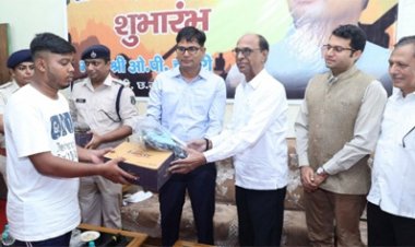 ट्रेनिंग से क्षमताओं को बढ़ाएं और चयन के लिए दें अपना बेस्ट-वित्त मंत्री श्री ओ.पी.चौधरी