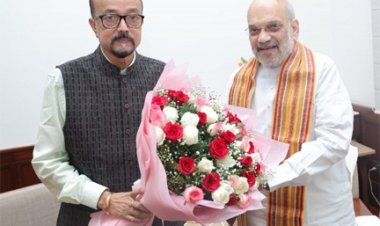 केन्द्रीय गृहमंत्री अमित शाह से राज्यपाल रमेन डेका ने की सौजन्य मुलाकात