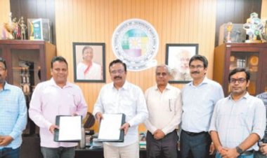 स्टार्टअप को बढ़ावा देने एनआईटी रायपुर और इलाहाबाद के बीच एमओयू