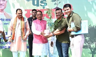 ‘एक पेड़ महतारी के नाम’ महाभियान का शुभारंभ