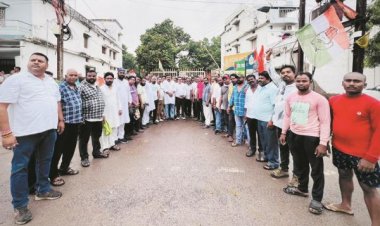 कांग्रेसियों का गौ सत्याग्रह, राज्यपाल के नाम ज्ञापन